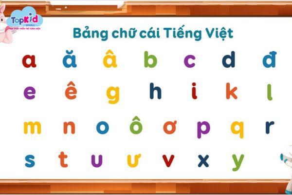 Dúng quá nhiều bảng chữ cái mẫu sẽ làm bé mất tập trung