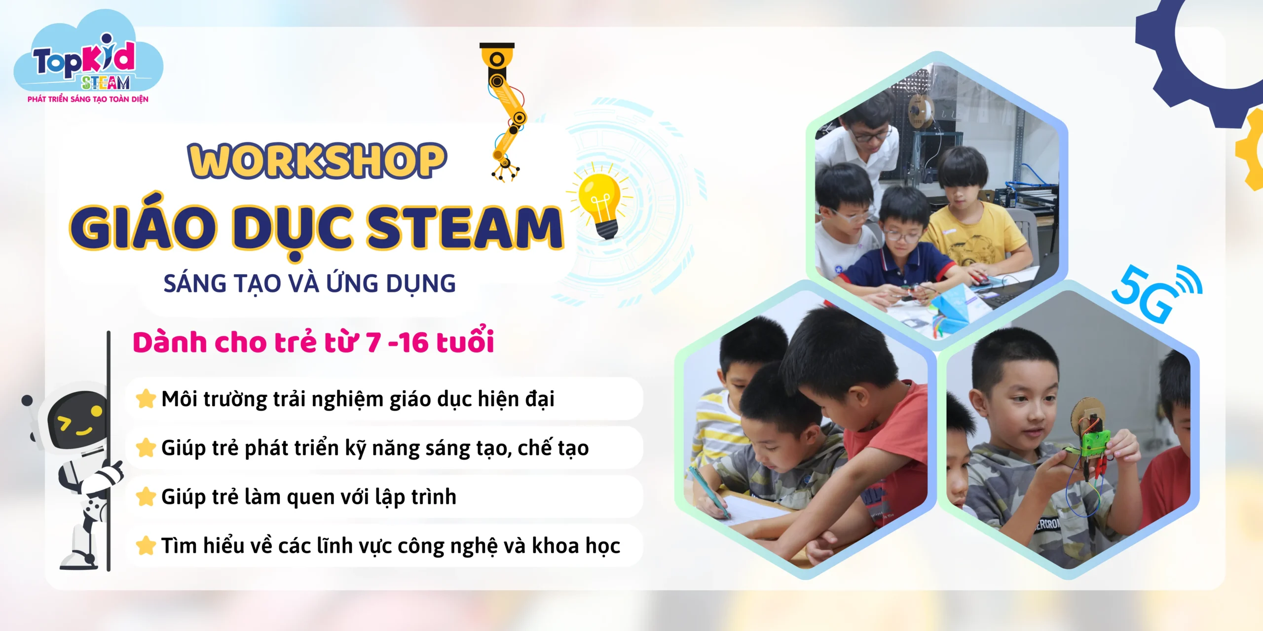 workshop giáo dục STEAM