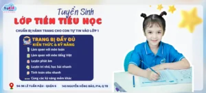 Lớp tiền tiền học chuẩn bị cho con vào lớp 1