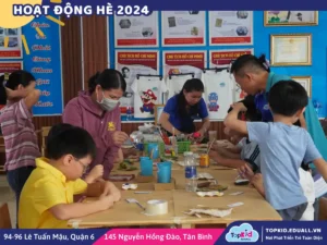 Hoạt động hè topkid eduall