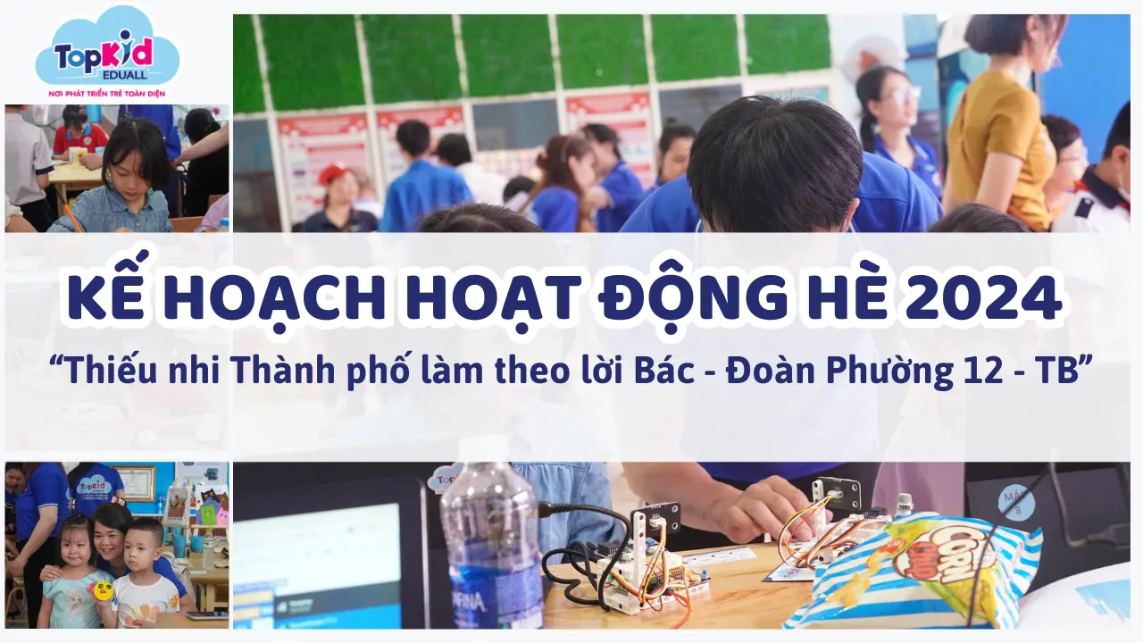 Hoạt động hè topkid eduall