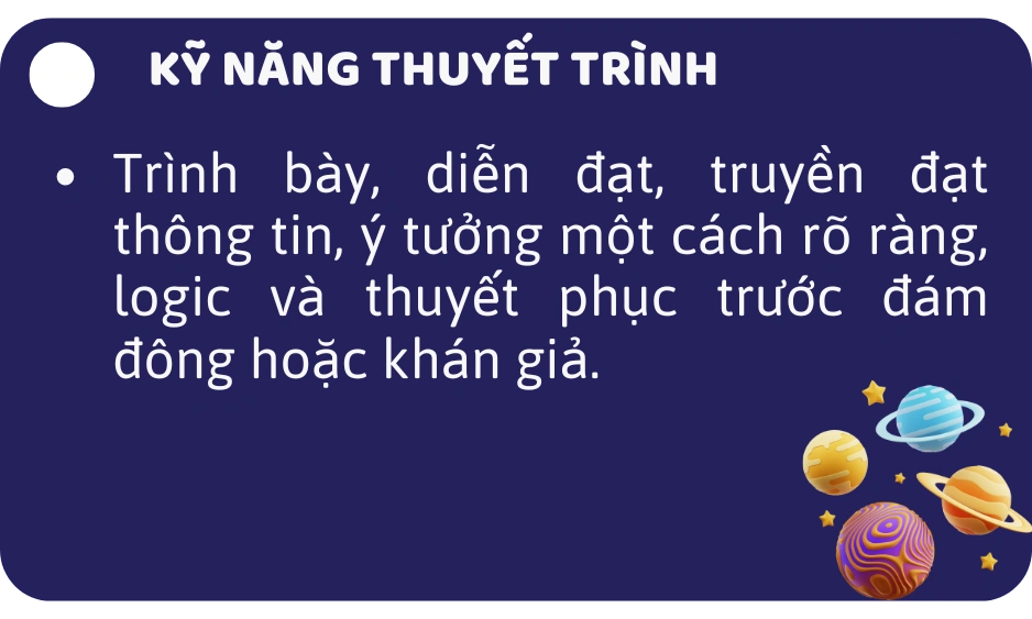 Kỹ năng thuyết trình