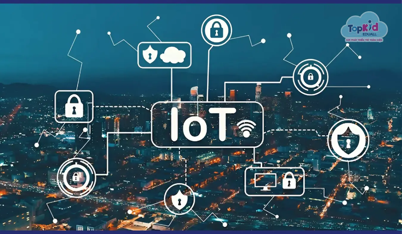 IoT (Internet of Things) concept with connected devices