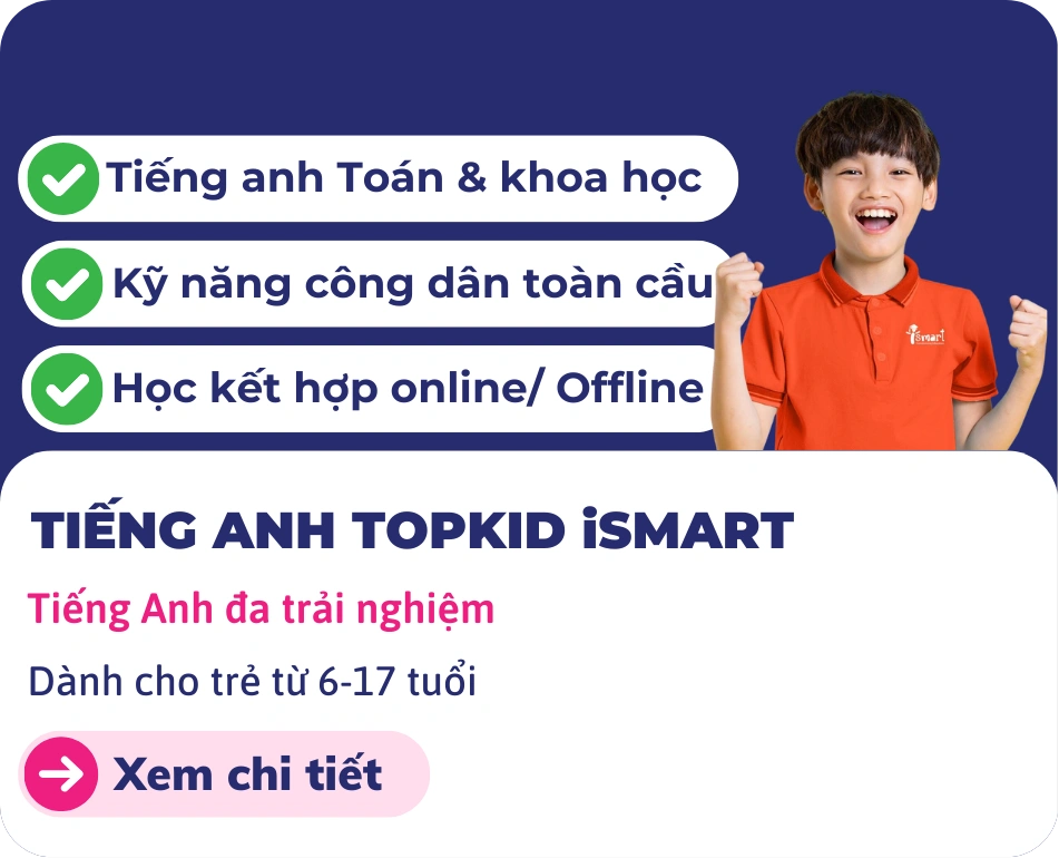 Tiếng Anh TOPKID iSMART