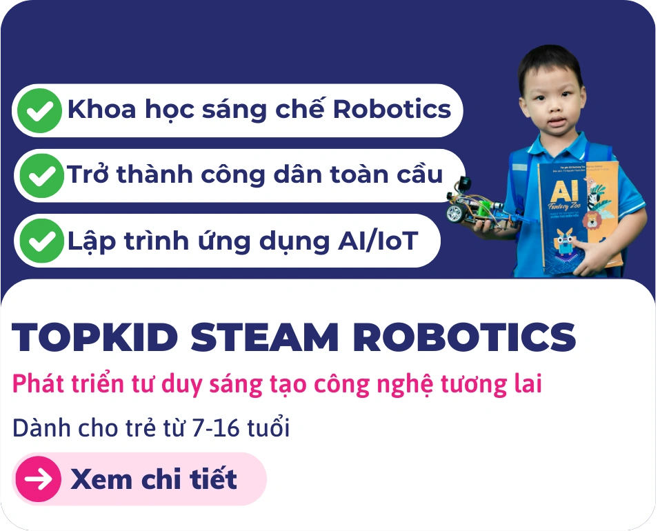 TOPKID STEAM Robotics program for children