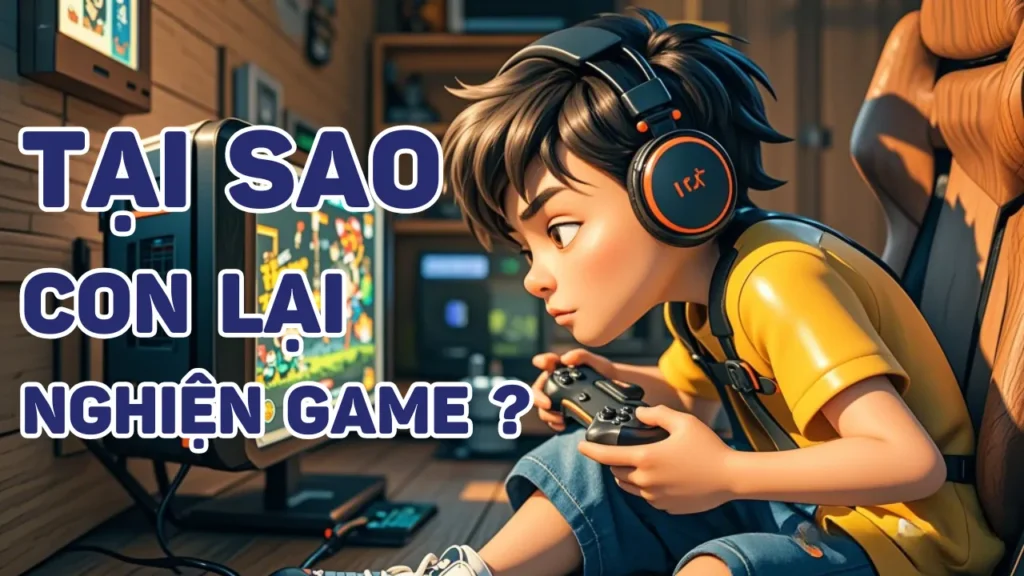 Tại sao con lại nghiện game?