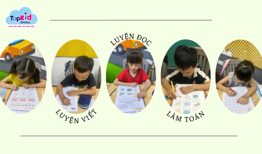 Topkid Eduall cam kết chuẩn đầu ra sau 3 tháng học