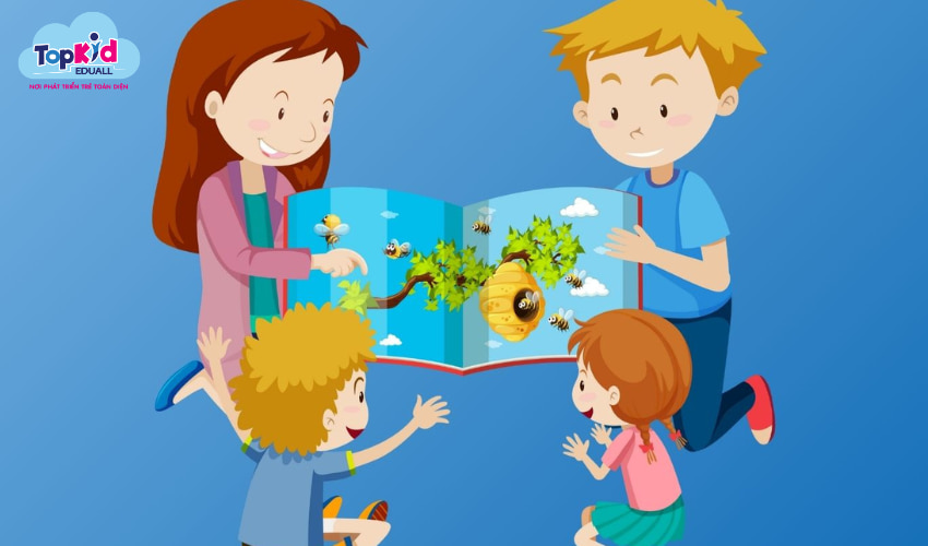 Học bằng hình ảnh, màu sắc, thực tế sinh động.