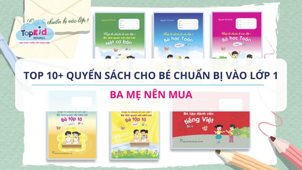 sách cho bé chuẩn bị vào lớp 1