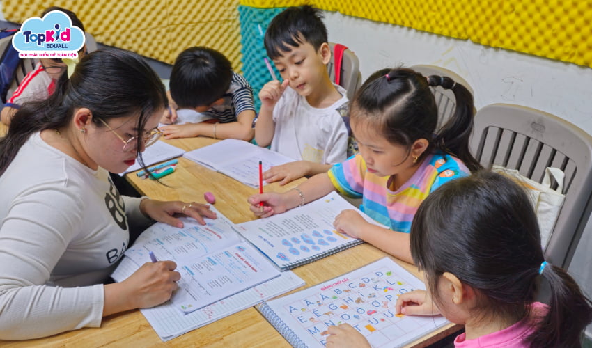 Chương trình học hè cho trẻ vào lớp 1.