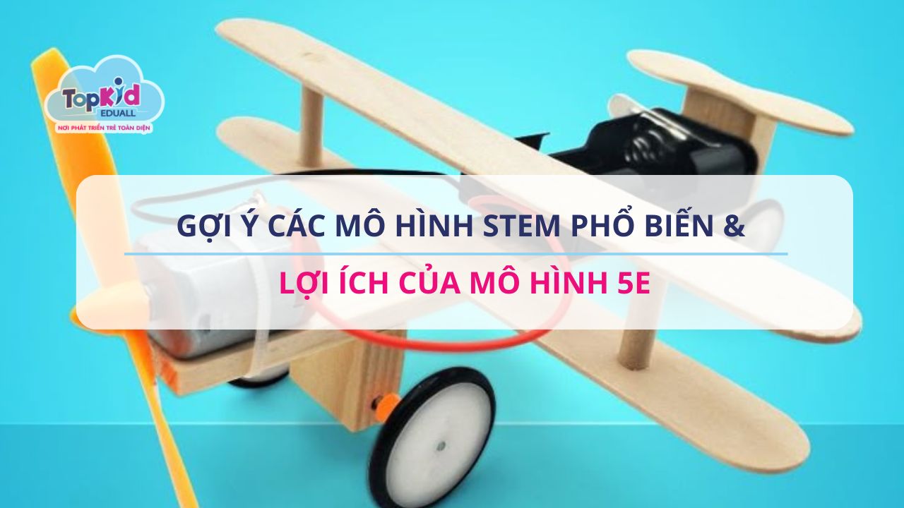 Gợi ý các mô hình STEM phổ biến & Lợi ích của mô hình 5E