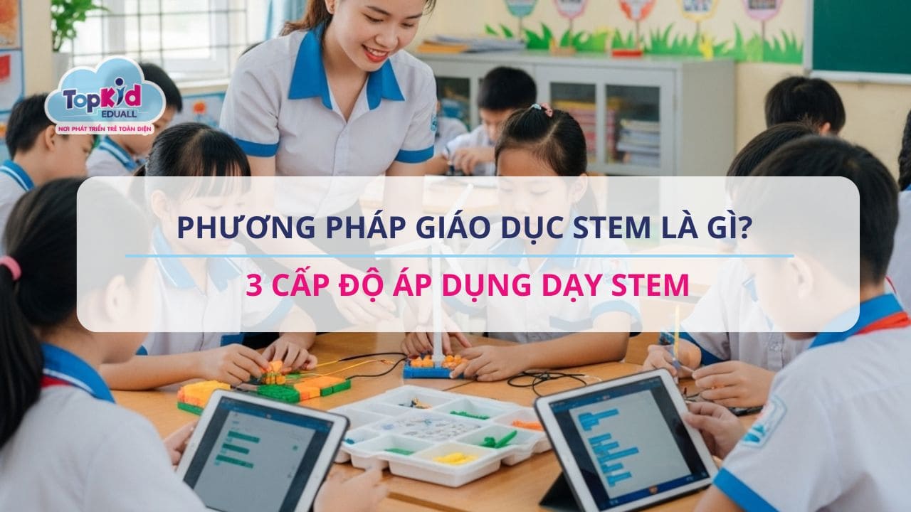 Phương pháp giáo dục STEM là gì? 3 Cấp độ áp dụng dạy STEM