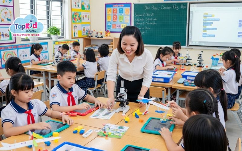 Cách triển khai phương pháp giáo dục STEM trong lớp học