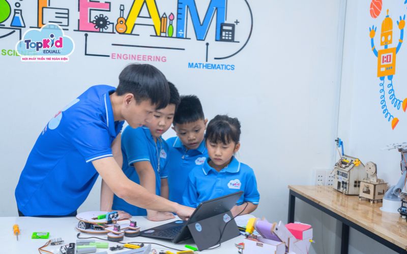 Tổng quan về khóa học STEAM tại TOPKID EDUALL