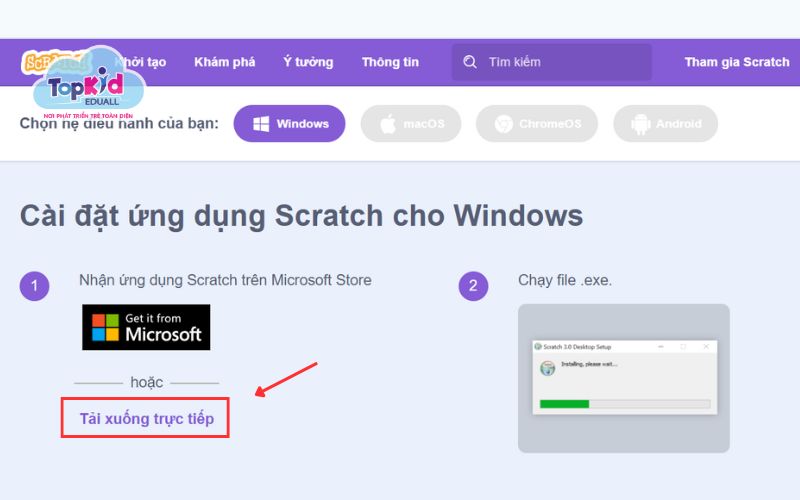 Bước 3: Chọn link tải chính thống và kiểm tra file