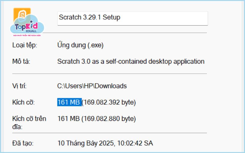 Kiểm tra file bằng cách nhấp chuột phải vào tệp