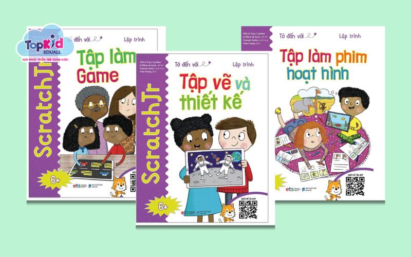 Bộ sách ScratchJr – Lập trình cho trẻ mầm non và tiểu học đầu cấp