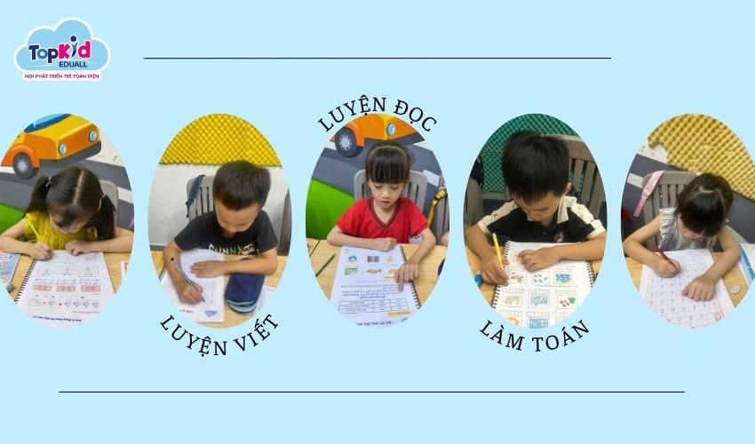 Lớp tiền tiểu học tại TOPKID EDUALL