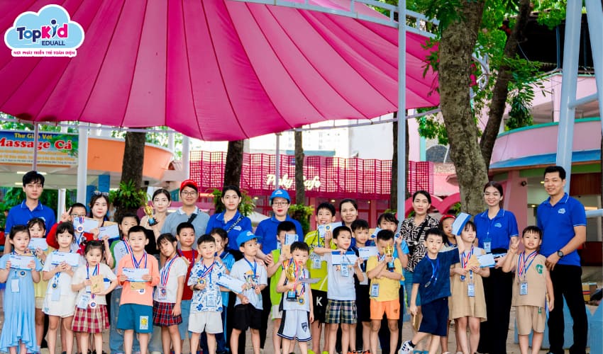 Hình ảnh nổi bật tại sự kiện “Giải mã cùng TOPKID”