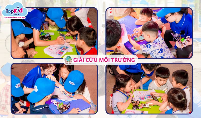 Thử thách 3: Giải cứu môi trường
