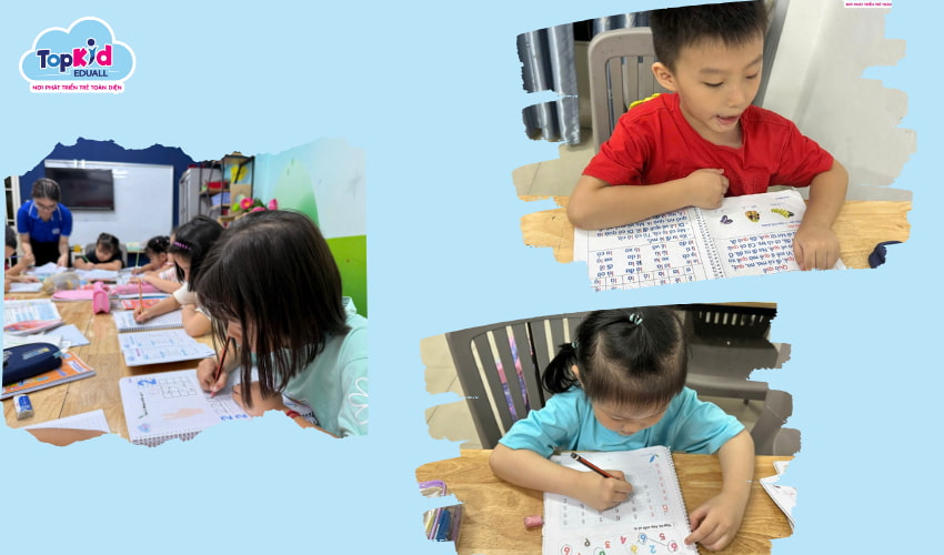 Không gian học tập tại TOPKID EDUALL