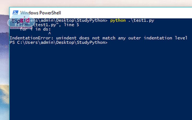 Khắc phục lỗi phổ biến khi học Python cơ bản