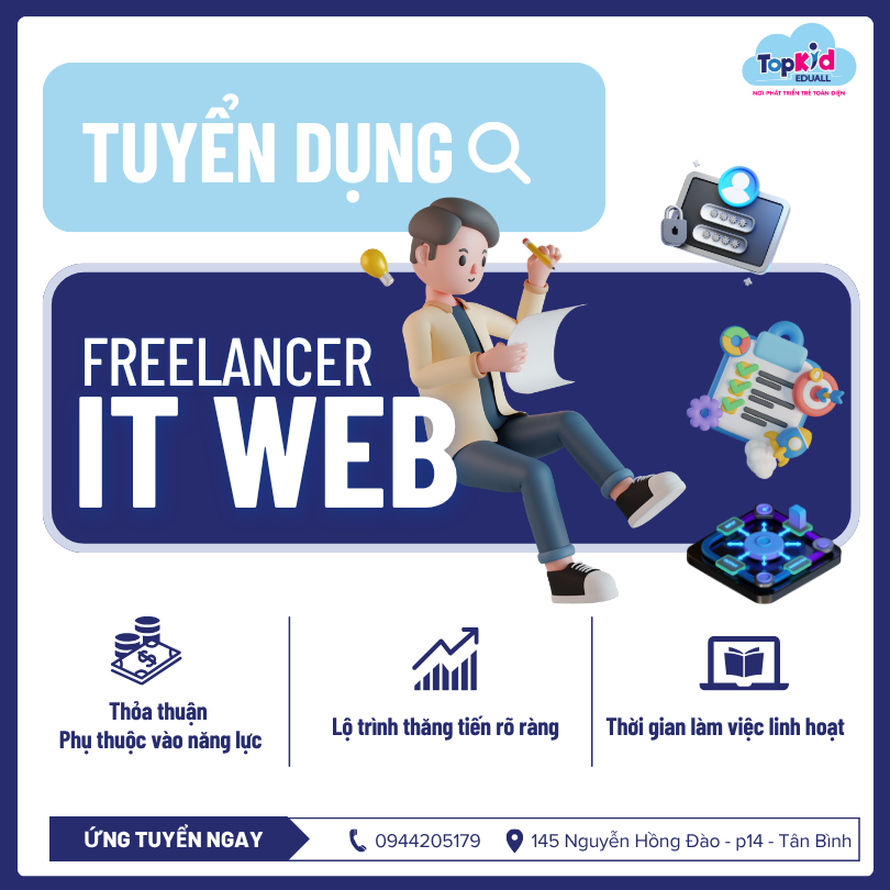 Tuyển dụng freelancer it website wordpress