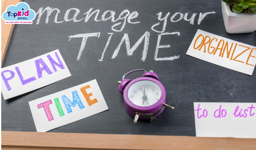 Tầm quan trọng của kỹ năng quản lý thời gian ở trẻ tiểu học