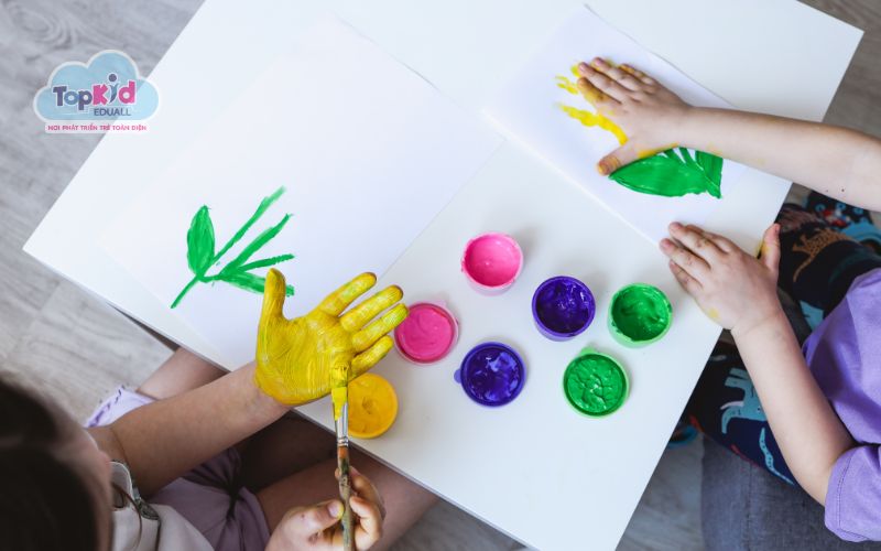 Làm quen màu sắc – phối màu hài hòa