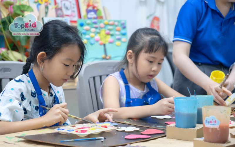 Lợi ích khi tham gia lớp học vẽ tại TOPKID EDUALL