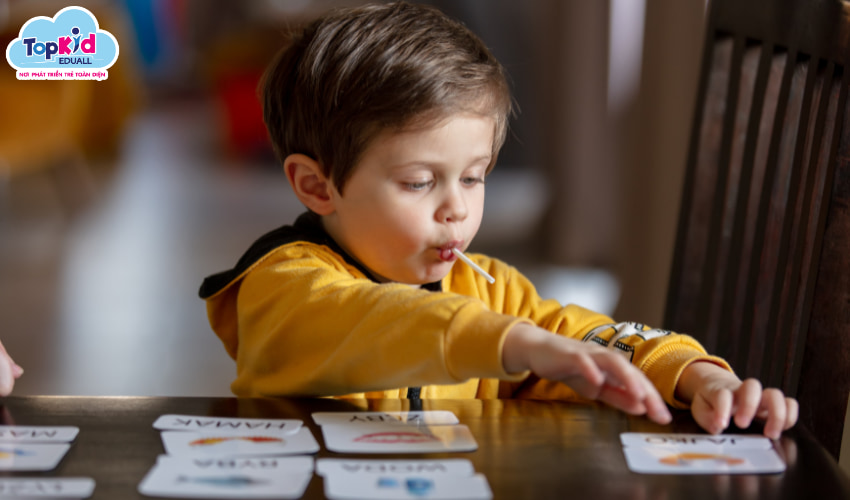 Nền tảng của khám phá - trẻ bắt đầu hình thành tư duy logic