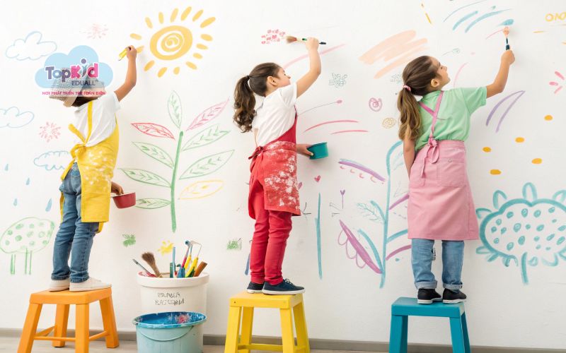 Lợi ích của vẽ sáng tạo cho trẻ em