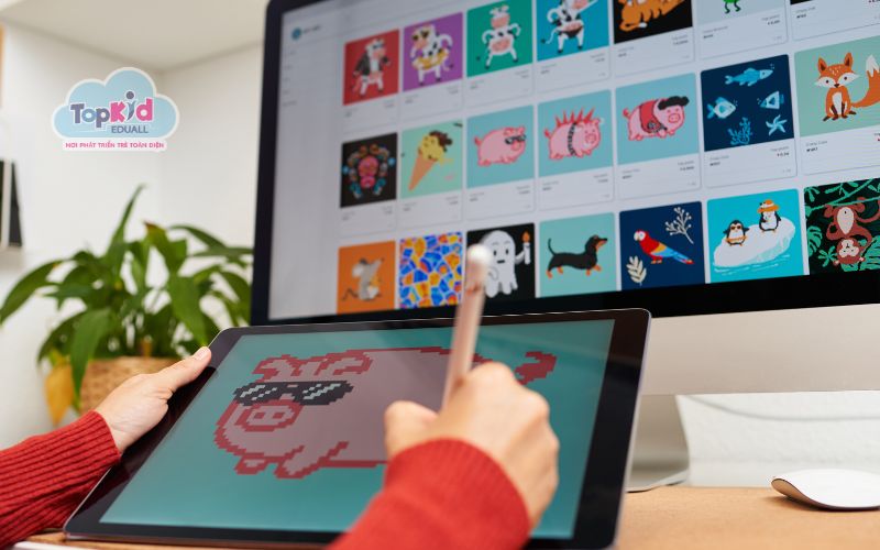 Tranh 2D kỹ thuật số (Digital 2D Art)