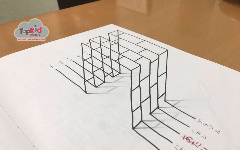 Tranh 3D trên giấy cho trẻ em