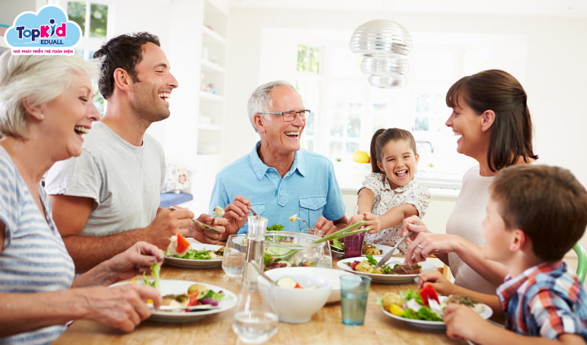 Biến bữa ăn thành giờ kết nối gia đình