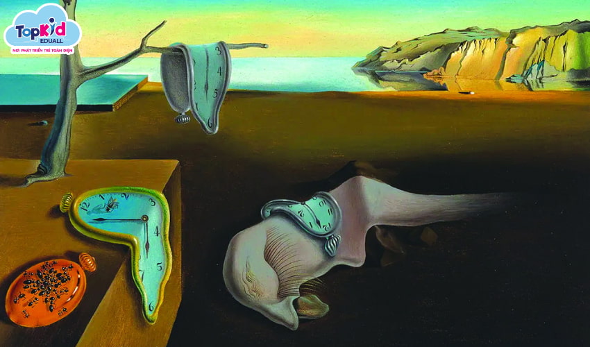 Trường phái Siêu Thực: The Persistence of Memory của Salvador Dalí