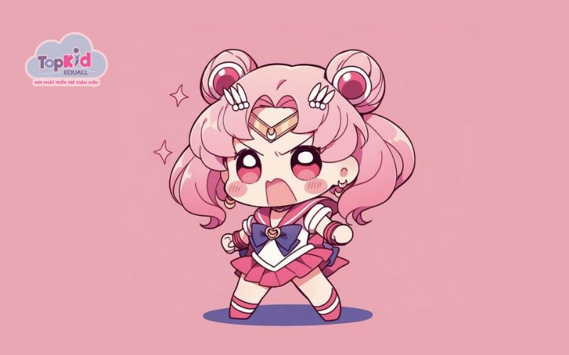 Nhân vật Chibiusa (Chibi Usagi – “Thỏ con”) trong series Sailor Moon