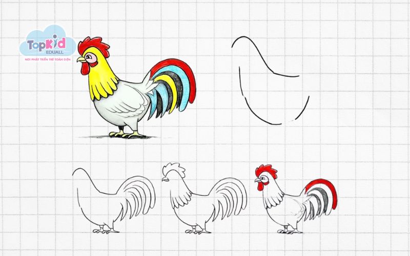 Mẹo giúp bé vẽ con vật đẹp và nhanh hơn