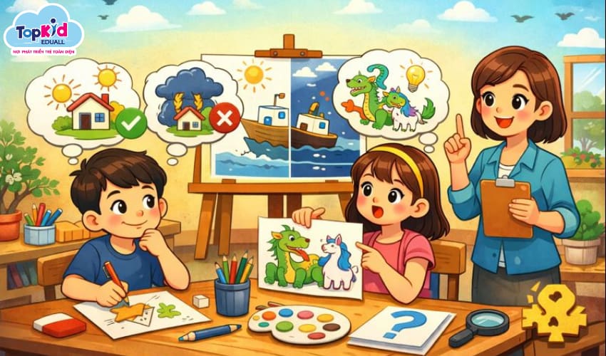 Phát triển tư duy phản biện cho trẻ