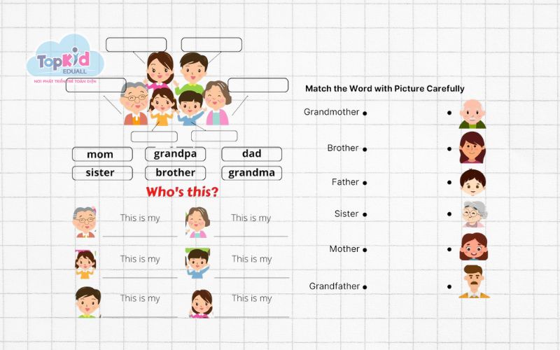 Bài tập chủ đề 3: Gia đình (Family)