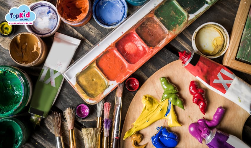 Màu acrylic vị vua của các loại màu Màu acrylic vị vua của các loại màu