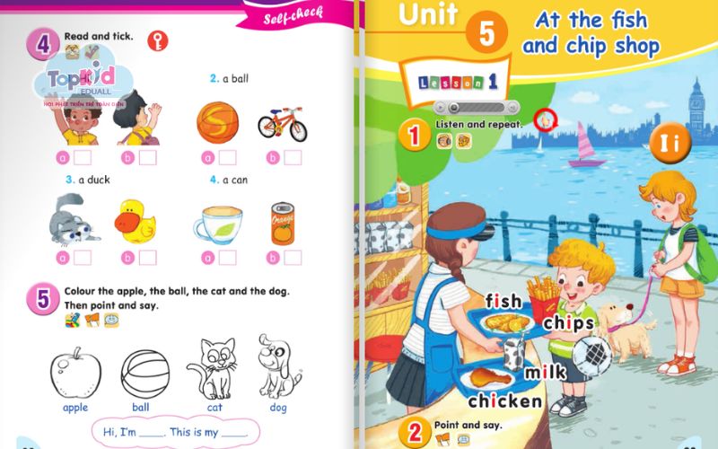 Unit 5: At the fish and chip shop