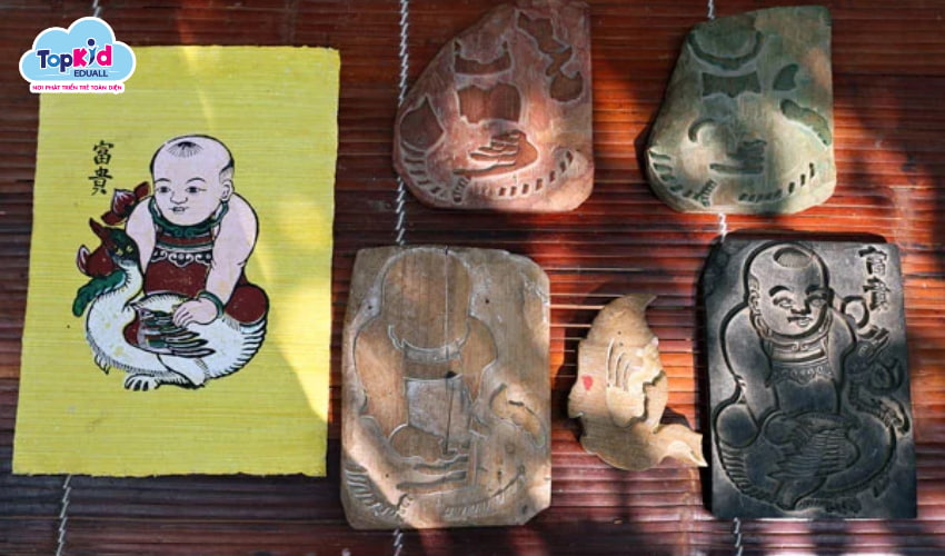 Quy trình làm tranh đông hồ