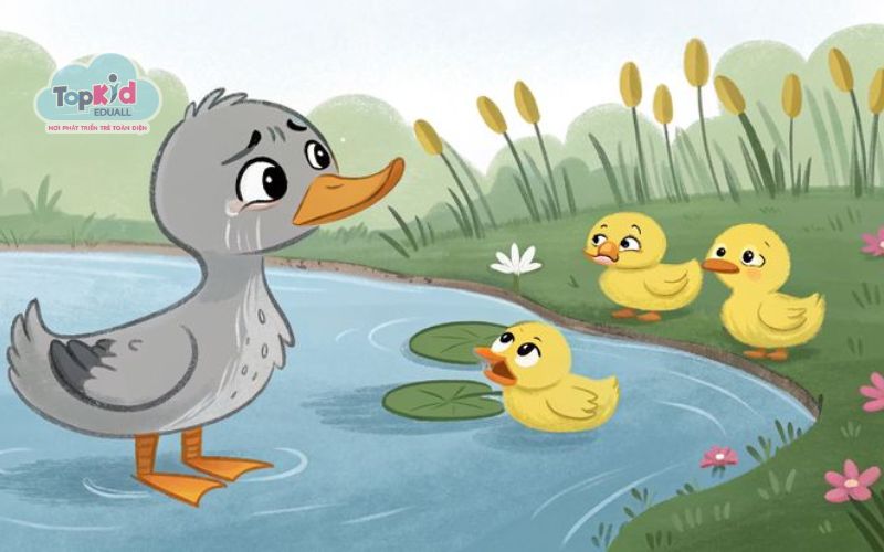 Truyện tiếng Anh cho bé: The Ugly Duckling (Chú Vịt con xấu xí)