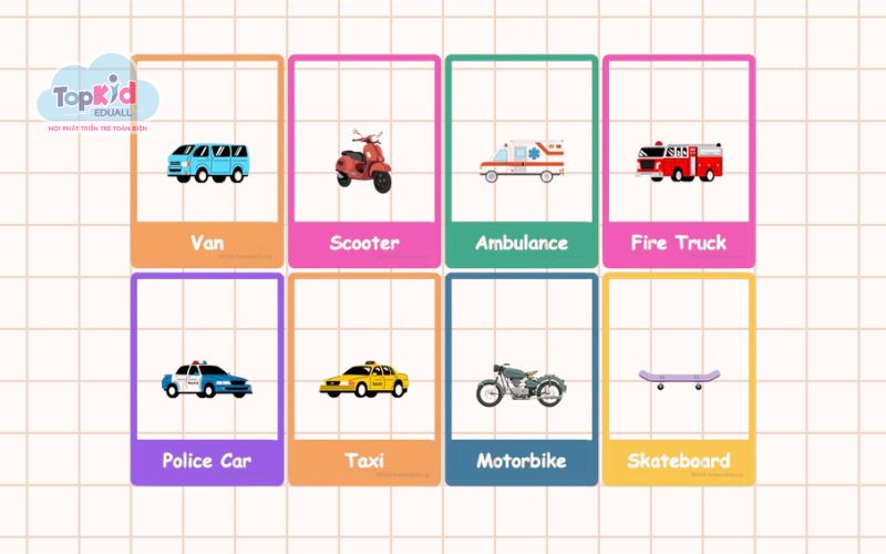 Từ Vựng Tiếng Anh: Phương tiện giao thông (Transportation)