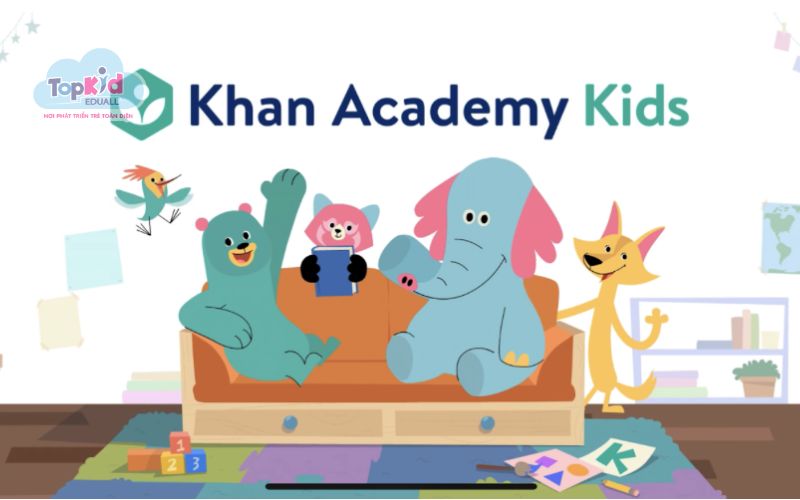 App học tiếng Anh cho bé: Khan Academy Kids