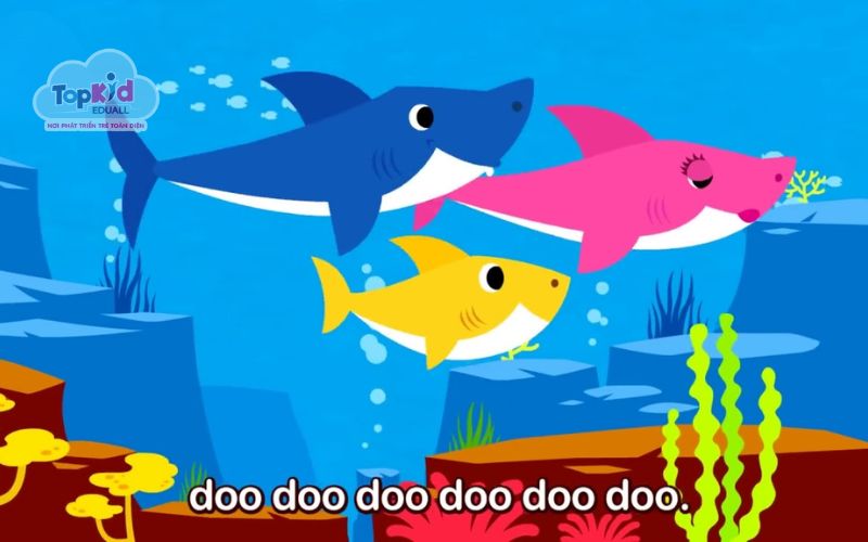 Bài hát tiếng Anh cho bé: Baby Shark