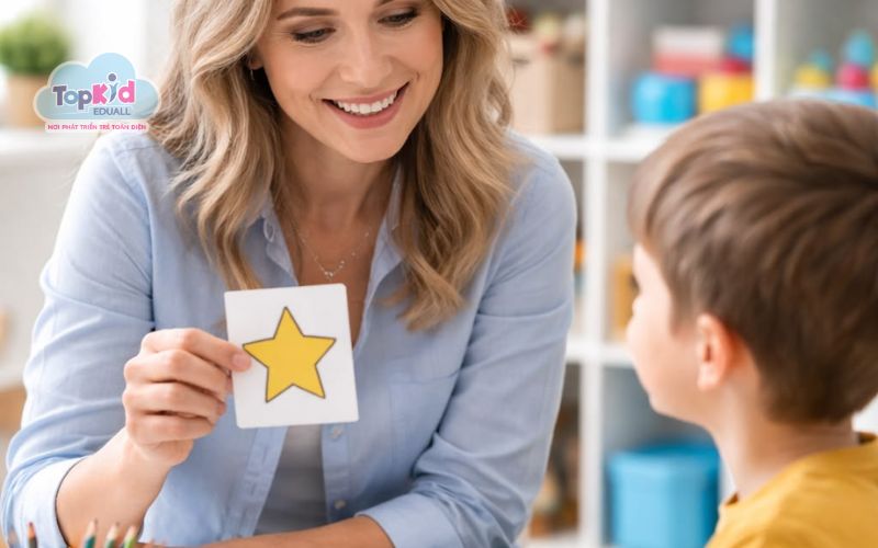 Mẫu câu giao tiếp tiếng Anh về chủ đề màu sắc cho bé