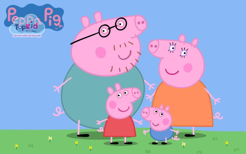 Phim hoạt hình tiếng Anh cho bé: Peppa Pig