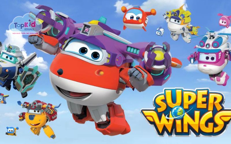 Phim hoạt hình tiếng Anh cho bé: Super Wings